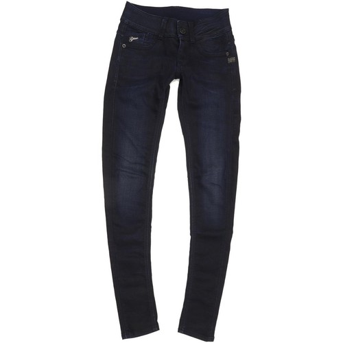 Star lynn damen navy skinny - g-star,